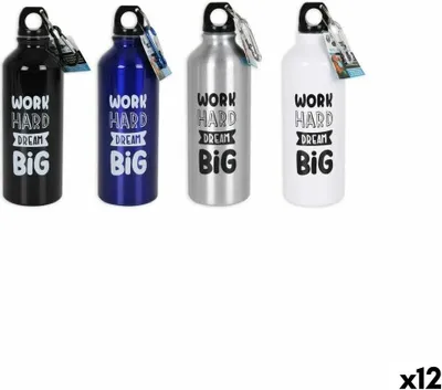 Immagine prodotto di Borraccia thermos in alluminio Bewinner 500 ml 6,5 x 21 cm (12 pezzi)
