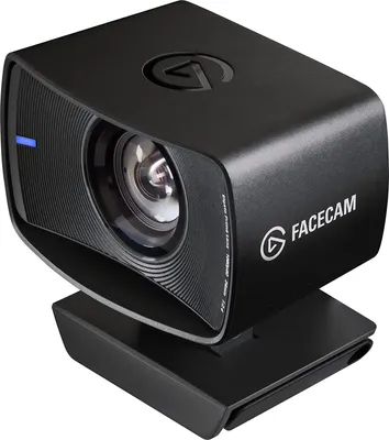Zdjęcie produktu dla Elgato Facecam, 1920 x 1080 px, Full HD, 60 fps, 960x540@30fps, 1280x720@30fps, 1280x720@60fps, 1920x1080@30fps, 1920x1080@60fps, 540p, 720p, 1080p, 24 mm