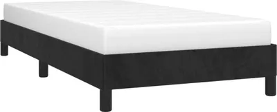 Obrázek produktu pro vidaXL Postel Black 90x190 cm Velvet