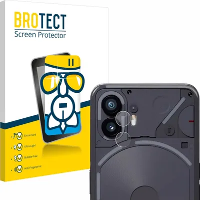Produktbild von BROTECT Schutzglas für Nothing Phone (2) (NUR Kameraschutz) Schutzfolie Panzer Folie Glas Display Schutz klar