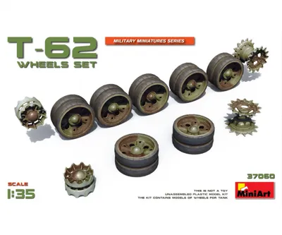 Produktbild von MINIART MA37060 T-62 Wheels Set