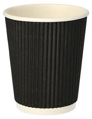 Produktbild von Papstar 86266, 200 ml, Karton, Schwarz, 8 cm, 90 mm