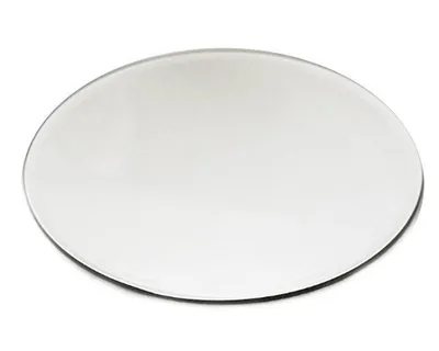 Produktbild von Runde Spiegelplatte mit 20 cm Durchmesser für Bastelarbeiten und Dekorationen