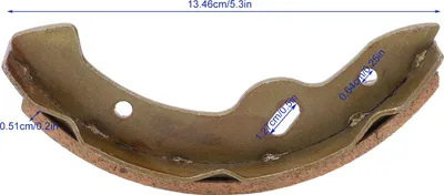 Zdjęcie produktu dla 4 sztuki szczęk hamulcowych 27943G01 Akcesoria Club Car Zamiennik dla EZGO G E 1997Up