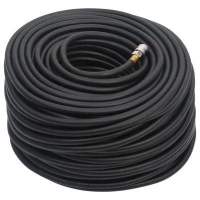 Immagine prodotto di vidaXL Tubo aria ibrido nero 0,6" 50 m gomma e PVC