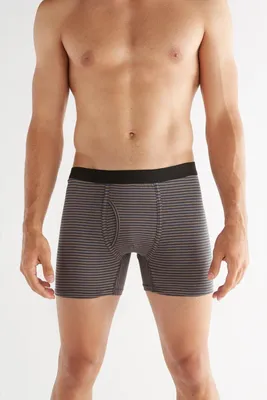 Produktbild von Bio-Baumwoll-Herren Boxershorts mit Eingriff