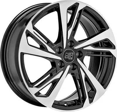 Produktbild von Alufelge Msw Msw 60 6,5X16 5X100 Et 47 Gloss Black Full Polished