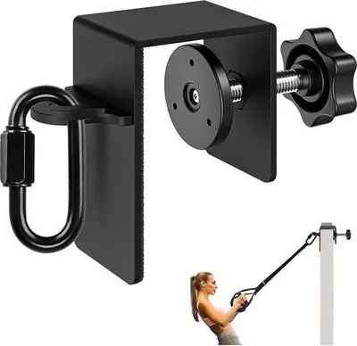 Produktbild von Schwarze Türanker für Fitness-Pulley-Training, Heimtrainingsgerät, Zubehör