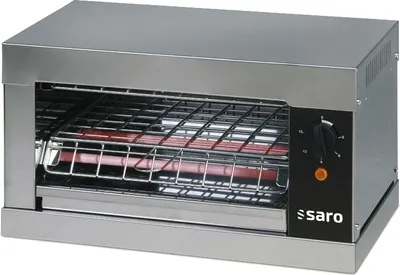 Produktbild von Saro BUSSO T1, Edelstahl, Freistehend, Drehregler, 0 - 180 °C, Glas, Edelstahl, Quarz