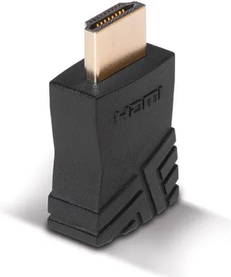 Produktbild von LINDY 41232 - HDMI-Stecker-Buchse-Adapter, schwarz