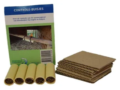 Productafbeelding van Refona Controle buisjes voor mijten en luizen (5 stuks)