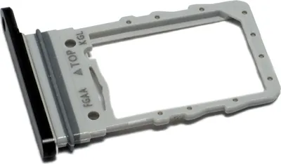 Produktbild von Galaxy Z Flip3 5G (F711B), Simkartenhalter für Samsung, Original Ersatzteil, Schwarz GH98-46768A