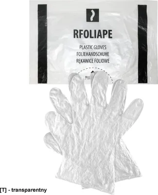 Zdjęcie produktu dla RFOLIAPE - Rękawice ochronne wykonane z folii - L