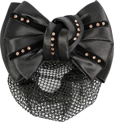 Produktbild von Harry´s Horse Rosegold Haarnetz Schwarz  Schwarz One Size