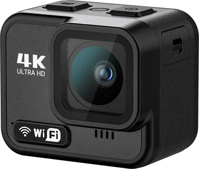 Produktbild von 4K Mini-Sportkamera WiFi-Actionkamera mit 2,1-Zoll-Touchscreen, 170¡ã-Weitwinkelobjektiv, Anti-Shake, 21-m-Gehaeuse, wasserdicht, eingebauter Akku mit Montagezubehoer-Set zum Tauchen, Surfen, Skifahren, Radfahren
