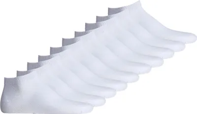Produktbild von JACK&JONES Herren Sneakersocken 10er Pack - JACDONGO SOCKS, One Size Weiß 40-46