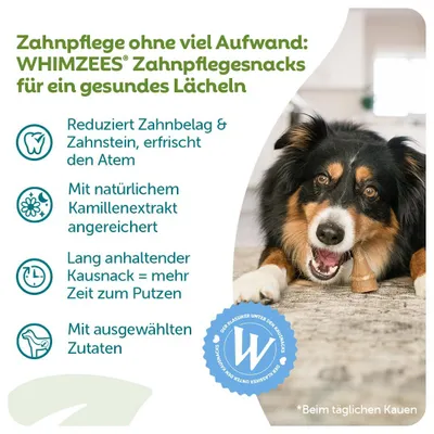 Image de Whimzees WHZ352EU, Chews, chien, adulte, légumes, 360 g, sans gluten