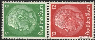 Produktbild von Briefmarken Deutsches Reich 1933 Mi S106 postfrisch Hindenburg WZ 2