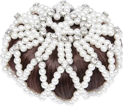 Obrázek produktu pro Harry's Horse Crystal Hair Net White White One Size