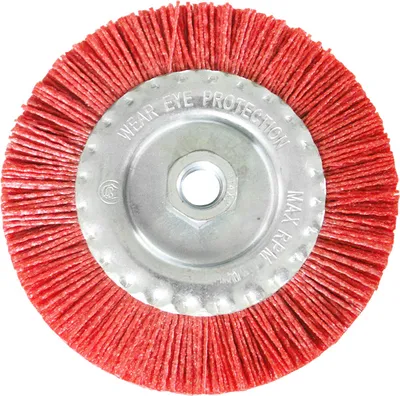 Produktbild von Ø 125 mm Nylon Kunststoffbürste Scheibenbürsten M14 Gewinde für Winkelschleifer
