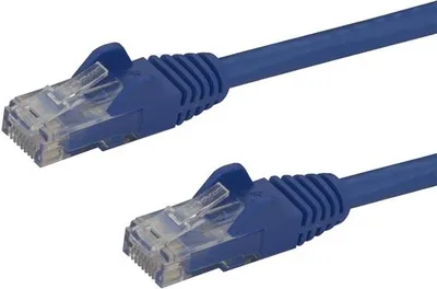 Immagine prodotto di StarTech.com Cavo patch antigroviglio UTP RJ45 Cat6 Gigabit 3 m blu - Cavo patch 3 m