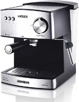 Produktbild von JATA CA1051, Espressomaschine, 1,2 l, 950 W, Schwarz, Edelstahl