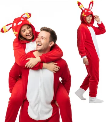 Produktbild von Pyjama Onesie Kigurumi Kostüm Verkleidung Genshin Baron Bunny XL: 175-185cm