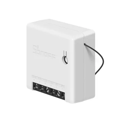 Produktbild von Sonoff MINI Wi-Fi Wireless Smart Switch (im Schaltkasten) wei (IM190416001)