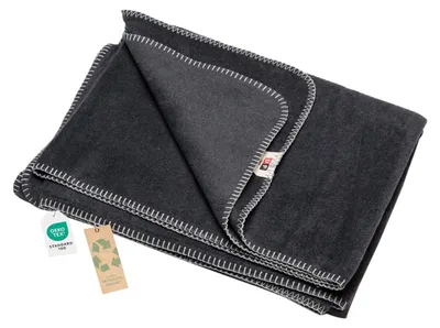 Produktbild von Fussenegger Kuscheldecke Wohndecke Lunara anthra Schlafdecke 150x200