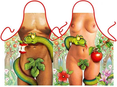 Produktbild von Schürzen Adam und Eva