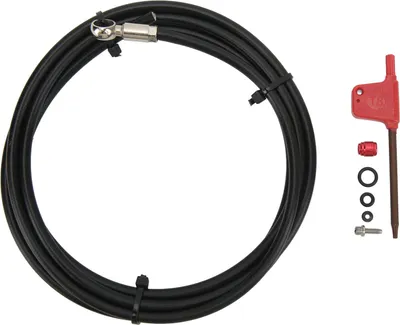 Produktbild von 2m Fahrradölschlauch roter Fahnenschlüssel Olivenanschluss -Einsatz Nadel Set für SRAM -Level Red HRD ETAP S700 S900 ELIXIR 2