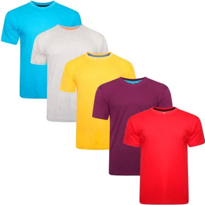 Produktbild von Keanu - T-Shirt für Herren (5er-Pack) TC907 (M) (Bunt)