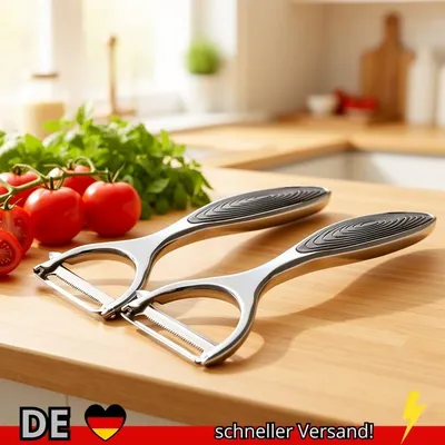 Produktbild von 1PC Edelstahl Gemüse Schäler Kartoffel Multi-funktion Karotte Reibe Obst
