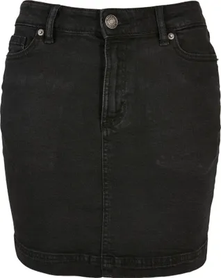 Productafbeelding van Urban Classics, dames mini-rok, model Toqs, zwart, maat 29