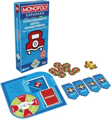 Produktbild von Monopoly Ergänzung Frei Parken Jackpot, 8 Jahr(e), 45 min