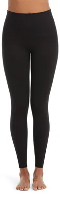 Zdjęcie produktu dla Legginsy Spanx dla kobiet, model "Look at Me Now", bezszwowe, kolor: bardzo czarny, rozmiar: S