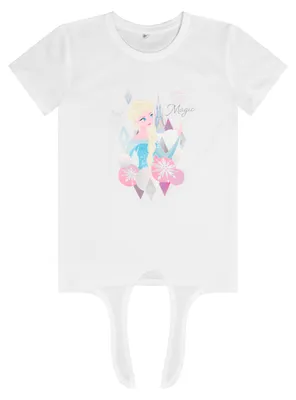 Produktbild von Frozen - Die Eiskönigin Elsa Kinder Mädchen T-Shirt kurzarm    , Größe:122-128
