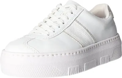 Produktbild von Rieker Sporthalbschuhe Formsohle modisch in weiss/weiss kombi, Gr. 38