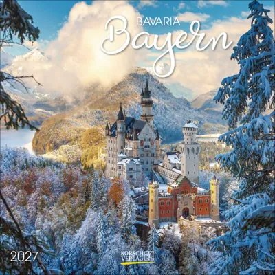 Produktbild von Bayern 2027: Broschürenkalender mit Ferienterminen. Format: 30 x 30 cm