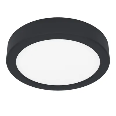 Zdjęcie produktu dla Fueva 5 Nowoczesna Lampa Sufitowa W Czarnej Stali Led Zintegrowana 11W 3000K Ip20