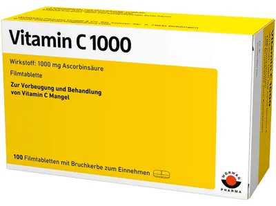 Obrázek produktu pro WÖRWAG Pharma Vitamin C 1000 potahované tablety, 100 tablet
