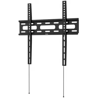 A black TV wall mount is shown against a white background.