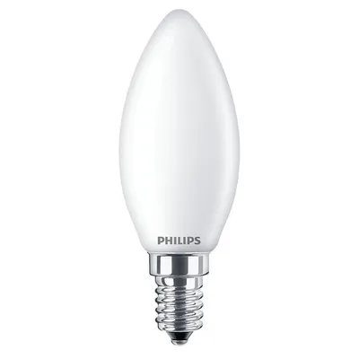 Obrázek produktu pro Philips LED COOL WHITE Classic 6,5W neutrální bílá E14 8718699762711