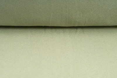 Obrázek produktu pro Oboulícní úplet, tričkovina, hráškově zelená, látky, metráž - šíře 2 x 35 cm - TUNEL / 50cm