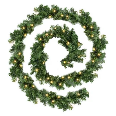 Obrázok produktu pre Yakimz Vianočná girlanda 5M 100 LED rozprávkových svetiel Teplé biele svetlo Plastová girlanda Dekoratívne svetlá pre Turzimy Strešný plot Strany