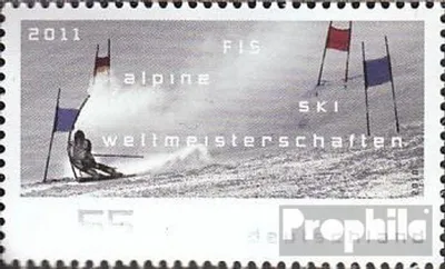 Produktbild von Briefmarken BRD (BR.Deutschland) 2010 Mi 2834 (kompl.Ausg.) postfrisch Ski-WM 2011