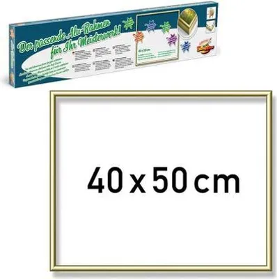 Produktbild von Noris Spiele Malen nach Zahlen - Alurahmen Gold 40 x 50 cm; 605110710