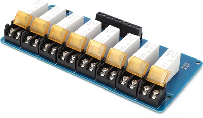 Produktbild von 8-Kanal-Relaismodul Festkörper-SSR-Verteilungssteuergerät 5A DCDC 5V220V