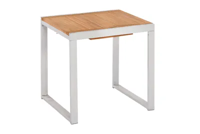 A product shot of a table on a white background.