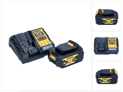 Image de DeWalt DCB 1104 M1 kit de démarrage 12 V / 18 V 1x batterie 4,0 Ah + chargeur DCB 1104